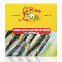 Little sardines in spicy olive oil