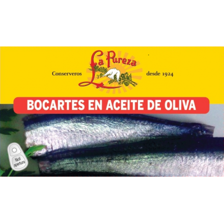 BOCARTES EN ACEITE DE OLIVA